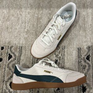 Puma Club 5v5 Lux OG Sneakers Men's Size 11 Grey/ Green 397450-03